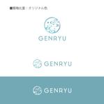 crawl (sumii430)さんの日本の医療現場を支える新規設立法人「株式会社GENRYU」の企業ロゴ（印刷用とWebサイト用）への提案