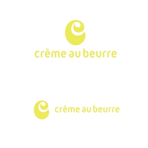 PULYM DESIGN (youzee)さんの手作りバタークリームの店　crème au beurre 〔クレームオブール〕のロゴへの提案