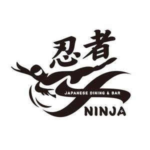 tera0107 (tera0107)さんの「忍者、NINJA、JAPANESE　DINING　&　BAR」のロゴ作成への提案