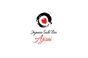 Design-Rさんの「Japanese SUSHI Bar AJISAI」のロゴ作成への提案