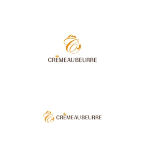 atomgra (atomgra)さんの手作りバタークリームの店　crème au beurre 〔クレームオブール〕のロゴへの提案