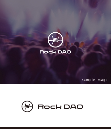 smoke-smoke (smoke-smoke)さんの仮想通貨コミュニティ「RockDAO」のロゴへの提案