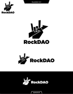 queuecat (queuecat)さんの仮想通貨コミュニティ「RockDAO」のロゴへの提案
