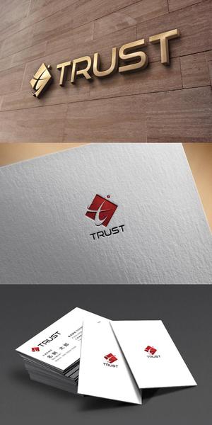 TYPOGRAPHIA (Typograph)さんの足場施工会社、トラスト(trust)の会社ロゴへの提案