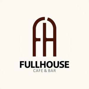 Wells4a5 (Wells4a5)さんのカフェ＆バー「Full House」のロゴ作成への提案