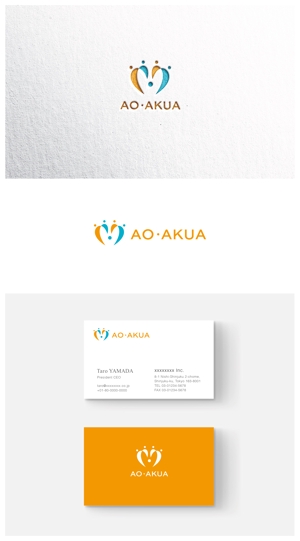 ainogin (ainogin)さんの整体＆コンディショニング　『AO・AKUA』　のロゴの作成大募集への提案