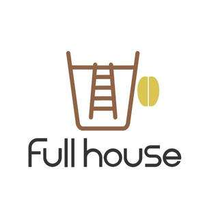 SOHOz (storegarden)さんのカフェ＆バー「Full House」のロゴ作成への提案