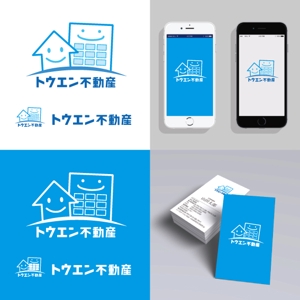 m_flag (matsuyama_hata)さんの新規設立する不動産会社のロゴへの提案