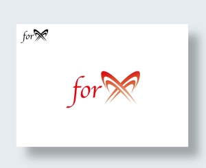 IandO (zen634)さんのコンサルティング事業を営む企業「forX」の企業ロゴへの提案