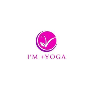 江藤　舞 (kisa0401)さんのエアリアルヨガスタジオ「I'm +YOGA」のロゴへの提案