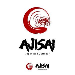 Chihua【認定ランサー】 ()さんの「Japanese SUSHI Bar AJISAI」のロゴ作成への提案