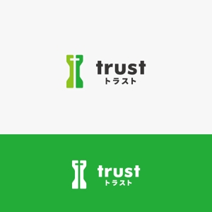 eiasky (skyktm)さんの足場施工会社、トラスト(trust)の会社ロゴへの提案