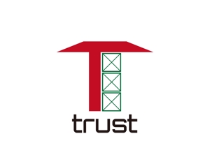 tora (tora_09)さんの足場施工会社、トラスト(trust)の会社ロゴへの提案
