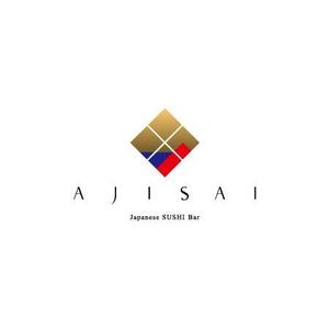 sakiiさんの「Japanese SUSHI Bar AJISAI」のロゴ作成への提案
