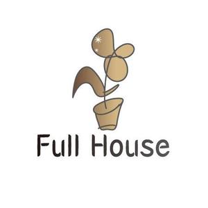 さんのカフェ＆バー「Full House」のロゴ作成への提案