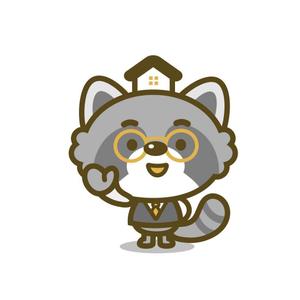 Jelly (Jelly)さんの【住宅相談所】アライグマのキャラクターデザインへの提案