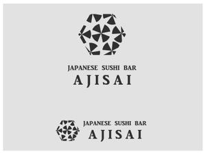 basek (Basek)さんの「Japanese SUSHI Bar AJISAI」のロゴ作成への提案