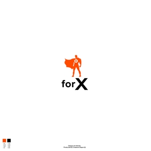 red3841 (red3841)さんのコンサルティング事業を営む企業「forX」の企業ロゴへの提案