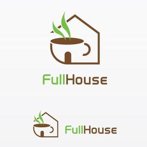 hs2802さんのカフェ＆バー「Full House」のロゴ作成への提案