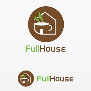 hs2802さんのカフェ＆バー「Full House」のロゴ作成への提案