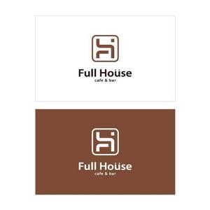 chpt.z (chapterzen)さんのカフェ＆バー「Full House」のロゴ作成への提案