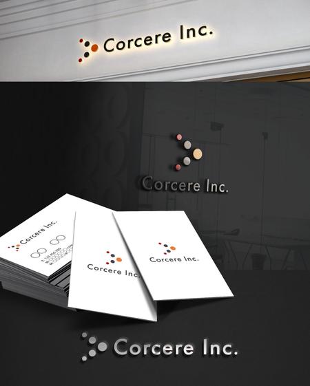 D.R DESIGN (Nakamura__)さんの最新のトレンド事業を次々と展開する「株式会社Corcere」のロゴへの提案