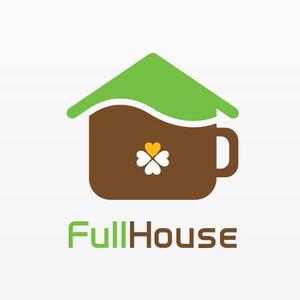 hs2802さんのカフェ＆バー「Full House」のロゴ作成への提案