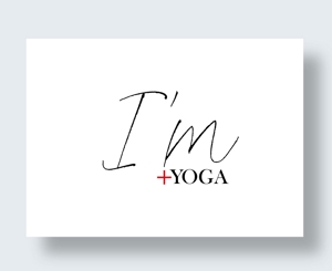 IandO (zen634)さんのエアリアルヨガスタジオ「I'm +YOGA」のロゴへの提案