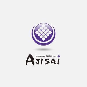 fukuhide (fukuhide)さんの「Japanese SUSHI Bar AJISAI」のロゴ作成への提案