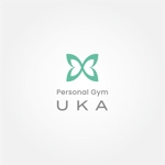 tanaka10 (tanaka10)さんのパーソナルトレーニングジム「Personal Gym Uka」の店舗のロゴへの提案