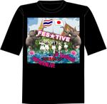 パリ事務所 (cezars10)さんのアイドルグループのタイでのワンマンライブ記念Tシャツデザインへの提案