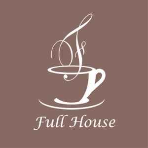 Fleurirさんのカフェ＆バー「Full House」のロゴ作成への提案