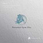 doremi (doremidesign)さんのパーソナルトレーニングジム「Personal Gym Uka」の店舗のロゴへの提案