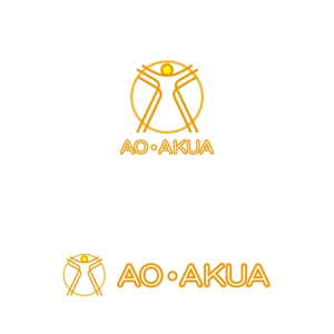 Pokeviju (pokeviju)さんの整体＆コンディショニング　『AO・AKUA』　のロゴの作成大募集への提案
