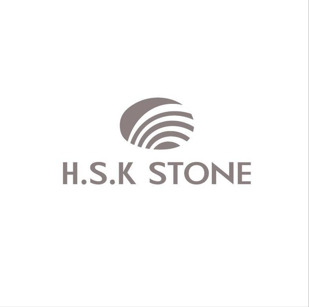 「H.S.K. STONE」のロゴ作成