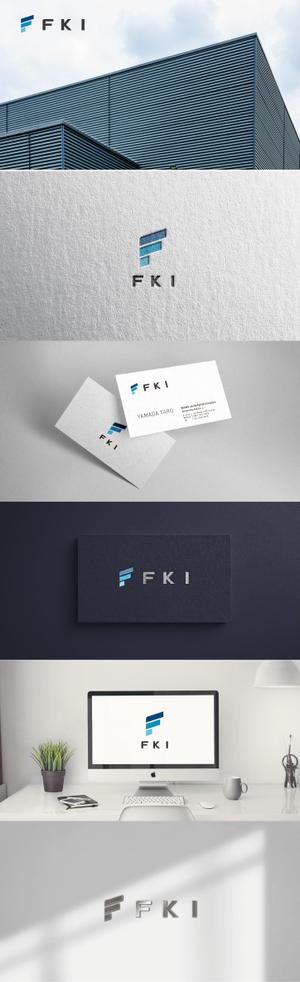 blue blues (PLANETS)さんの建設会社　「株式会社F・K・I」「株式会社エフ・ケイ・アイ」のロゴ作成のお願いへの提案