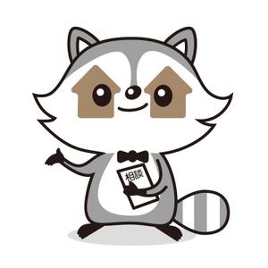 コマツ (koma840)さんの【住宅相談所】アライグマのキャラクターデザインへの提案