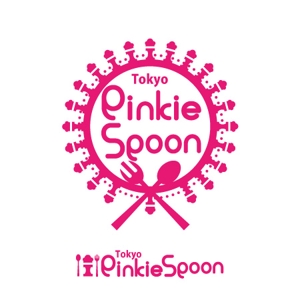 masato_illustrator (masato)さんの「Tokyo Pinkie Spoon」のロゴ作成への提案