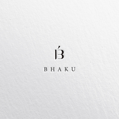 keytonic (keytonic)さんの美白石鹸「BHAKU」のロゴへの提案