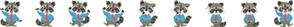 さんの【住宅相談所】アライグマのキャラクターデザインへの提案
