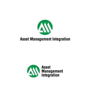 Thunder Gate design (kinryuzan)さんの資産運用を提案する新事業「Asset Management Integration」のロゴ作成への提案