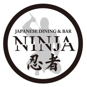 YJ-tokyoさんの「忍者、NINJA、JAPANESE　DINING　&　BAR」のロゴ作成への提案