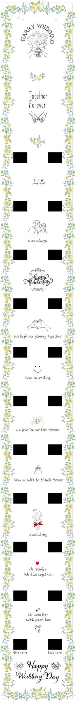 kkstyle (kkstyle)さんの結婚式で使用するアイルランナーのデザインへの提案