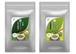 hasnao (point_p)さんの無農薬無化学肥料栽培の粉末緑茶パッケージシールデザインへの提案