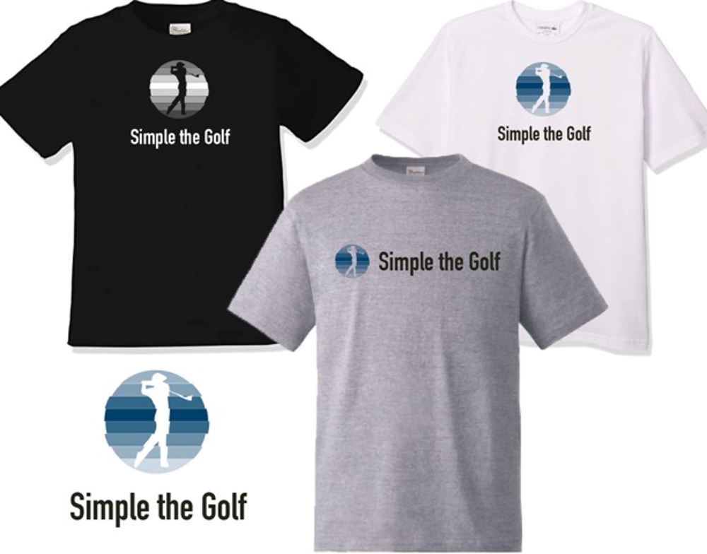 ゴルフブランド「simple the golf」のブランドロゴ