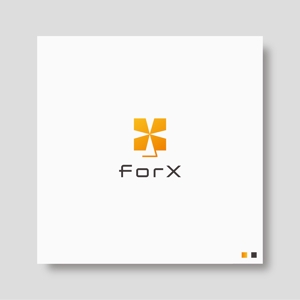 flyingman (flyingman)さんのコンサルティング事業を営む企業「forX」の企業ロゴへの提案