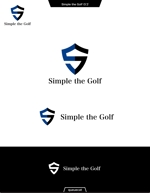 queuecat (queuecat)さんのゴルフブランド「simple the golf」のブランドロゴへの提案