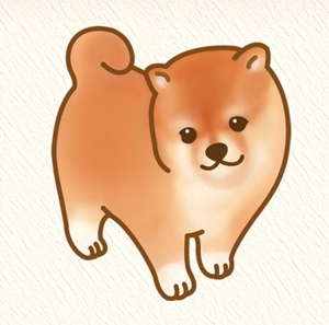 Naho (naho_graphics)さんの柴犬の赤ん坊への提案