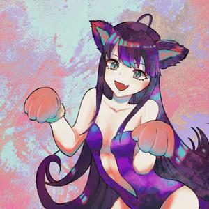 ヤシン・マザディ (Y-Aiden)さんの指定した猫のキャラクターイラストへの提案