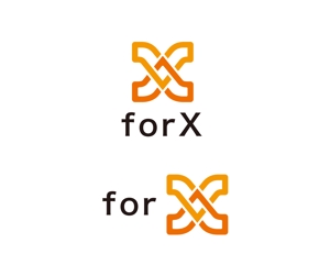 hamingway (hamingway)さんのコンサルティング事業を営む企業「forX」の企業ロゴへの提案